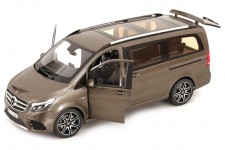MERCEDES-Benz V-Class AMG Line 2018 Grey Indium - Norev Escala 1:18 (183873)