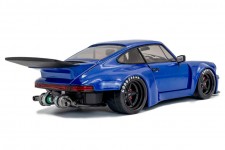 PORSCHE 911 KS-R Khyzyl Saleem 2024 Dark Blue Metallic - Solido Scale 1:18 (S1810503)