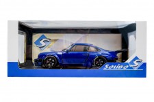 PORSCHE 911 KS-R Khyzyl Saleem 2024 Dark Blue Metallic - Solido Escala 1:18 (S1810503)
