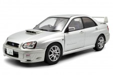 SUBARU Impreza WRX STI 2004 Silver Metallic - Solido Scale 1:18 (S1812303)