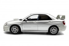 SUBARU Impreza WRX STI 2004 Silver Metallic - Solido Scale 1:18 (S1812303)