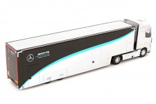 MERCEDES Actros Merecedes F1 Team 2023 - Spark Escala 1:43 (s8599)