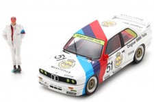 BMW E30 Monza Test Session WTCC 1987 E. Pirro / R. Ratzenberger / N. Lauda - Spark Scale 1:43 (SI020)