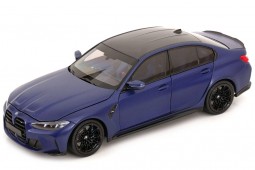 BMW M3 (G80) Limousine 2024 Matt Blue Metallic - Minichamps Scale 1:18 (110020220)