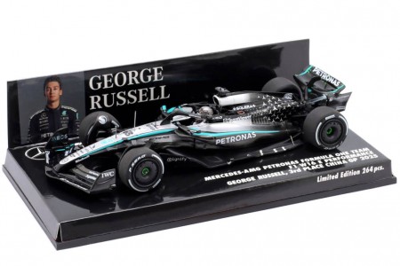MERCEDES-AMG W16 3rd GP China 2025 George Russell - Minichamps Escala 1:43 (417250263)