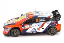 HYUNDAI i20 WRC Campeon del Mundo Rally Japan 2024 T. Neuville / M- Wydaeghe - Ixo Escala 1:18 (18RMC228)