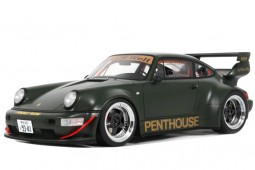 PORSCHE 911 (964) RWB Rauh-Welt Penthouse 2025 Kahki Green - GT Spirit Escala 1:18 (GT559)