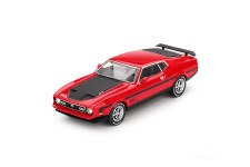 FORD MUSTANG Mach1 1971 Race Red - MiniGT Escala 1:64 (MGT01122L)
