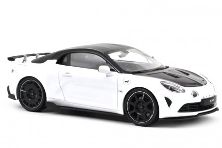 Renault ALPINE A110 R 2024 Iridescent White - Norev Escala 1:18 (185433)