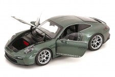 PORSCHE 911 (992) S/T 2023 Green Metallic - Norev Escala 1:18 (187472)