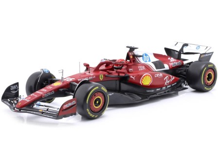 FERRARI SF-25 Formula 1 2025 Charles Leclerc - Bburago Escala 1:18 (16816L)