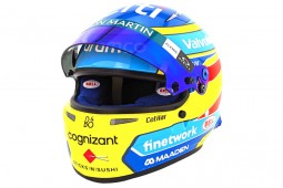 CASCO BELL Fernando Alonso Aston Martin 2025 - Bell Escala 1:2 (4100422)