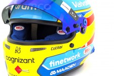 CASCO BELL Fernando Alonso Aston Martin 2025 - Bell Escala 1:2 (4100422)