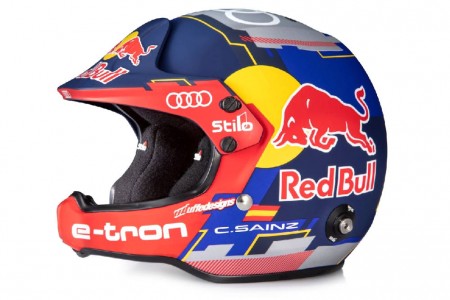 Carlos Sainz HELMET Winner Rally Dakar 2024 Audi - Stilo Scale 1:2 (MH2406)