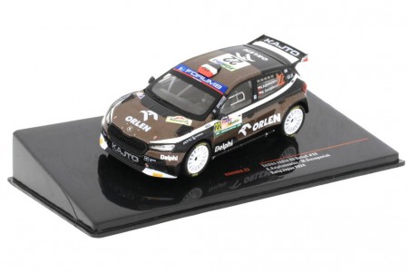 SKODA Fabia RS Rally2 Japan 2024 K. Kajetanowicz / M. Szczepaniakj - Ixo Scale 1:43 (RAM969)