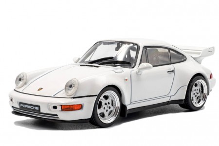 PORSCHE 911 (964) RS 3.8 1994 Grand Prix White - Solido Scale 1:43 (S4316902)