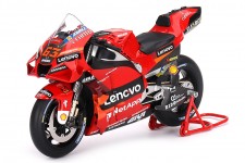 DUCATI Desmosedici GP22 Francesco Bagnaia 2022 Campeon del Mundo - True Scale Miniatures Escala 1:12 (TSMMC0018)
