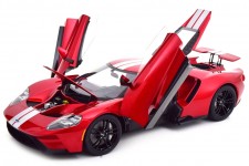 FORD GT 2017 Red/Silver - AutoArt Escala 1:18 (12106)