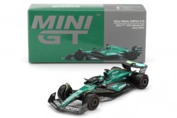 ASTON MARTIN AMR24 GP Bahrain 2024 Lance Stroll - MiniGT Escala 1:64 (MGT01001L)
