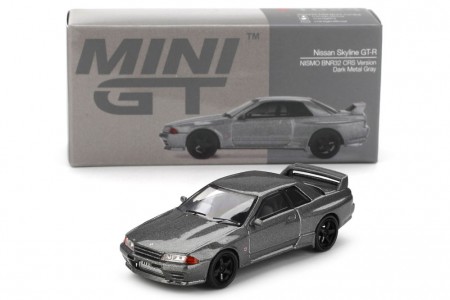 NISSAN SKYLINE GT-R Nismo BNR32 CRS Version 1992 Grey - MiniGT Escala 1:64 (MGT01024R)
