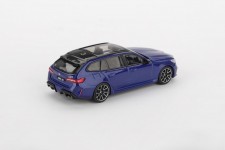 BMW M5 Touring 2024 Marina Bay Blue Metallic - MiniGT Scale 1:64 (MGT01080L)