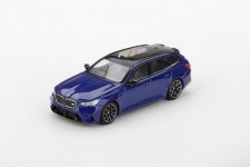 BMW M5 Touring 2024 Marina Bay Blue Metallic - MiniGT Scale 1:64 (MGT01080L)