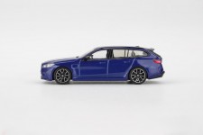 BMW M5 Touring 2024 Marina Bay Blue Metallic - MiniGT Escala 1:64 (MGT01080L)