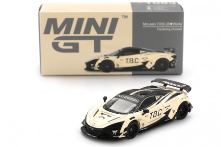 McLaren 720S LB-Works The Boring Concept 2024 - MiniGT Escala 1:64 (MGT01083L)