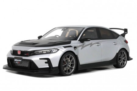 HONDA Civic Type R Mugen Gr.B 2024 Dull Silver - OttoMobile Escala 1:18 (OT1133)