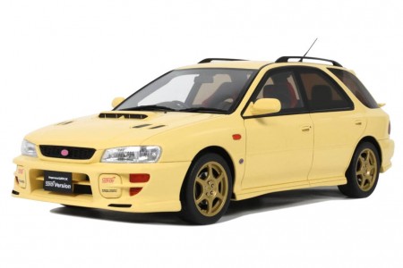 SUBARU Impreza WRX STI VI Sport Wagon 1999 Cashmere Yellow - OttoMobile Escala 1:18 (OT1198)