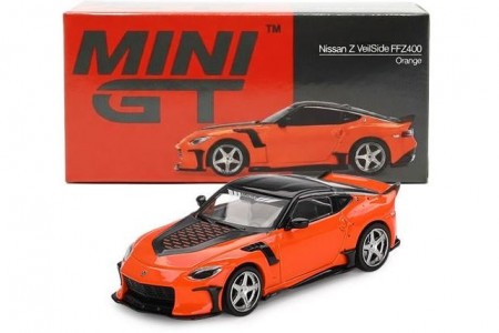 NISSAN Z VeilSide FFZ400 Orange - MiniGT Scale 1:64 (MGT00989L)
