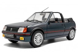 PEUGEOT 205 CTI Cabrio 1986 Green Metallic - Solido Scale 1:18 (S1806204)