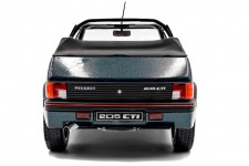 PEUGEOT 205 CTI Cabrio 1986 Green Metallic - Solido Escala 1:18 (S1806204)