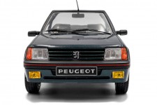 PEUGEOT 205 CTI Cabrio 1986 Green Metallic - Solido Scale 1:18 (S1806204)