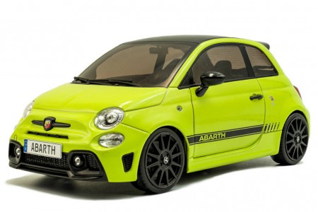 FIAT F595 ABARTH 2023 Verde Adrenalina - Solido Escala 1:18 (S1811307)