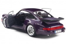 PORSCHE 911 (964) Turbo 1990 Violet Blue Metallic - Solido Escala 1:18 (S1803412)