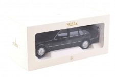MERCEDES-Benz S600 (W140) 1997 Obsidian Black Metallic - Norev Escala 1:18 (183045)