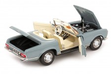 MERCEDES-Benz 230SL (W113) 1963 Horizon Blue - Norev Escala 1:18 (183992) 