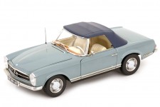 MERCEDES-Benz 230SL (W113) 1963 Horizon Blue - Norev Scale 1:18 (183992) 