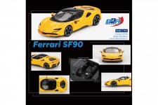 FERRARI SF90 2024 Giallo Modena - BBR Escala 1:64 (BBRFER64031)