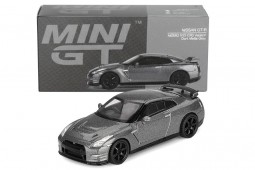 NISSAN GT-R 2013 Dark Metal Grey Nismo R35 CRS Version - MiniGT Scale 1:64 (MGT01089R)