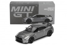 NISSAN GT-R 2013 Dark Metal Grey Nismo R35 CRS Version - MiniGT Scale 1:64 (MGT01089R)