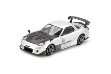MAZDA RX-7 RE-Amemiya Silver Metallic - MiniGT Scale 1:64 (MGT01106L)