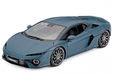 LAMBORGHINI Temerario 2024 Matt Blue - Bburago Escala 1:18 (11052MBL)