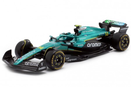 ASTON MARTIN AMR25 Formula 1 2025 Fernando Alonso - Bburago Scale 1:43 (38250A)