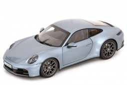 PORSCHE 911 (992) Carrera 2024 Polarsilver Metallic - Norev Escala 1:18 (187170)