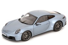 PORSCHE 911 (992) Carrera 2024 Polarsilver Metallic - Norev Escala 1:18 (187170)