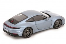 PORSCHE 911 (992) Carrera 2024 Polarsilver Metallic - Norev Escala 1:18 (187170)