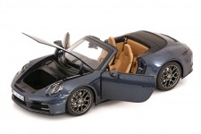 PORSCHE 911 (992) Carrera S 2024 Blue Metallic - Norev Escala 1:18 (187180)