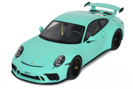 PORSCHE 911 (991.2) GT3 2018 Green - GT Spirit Escala 1:18 (GT550)